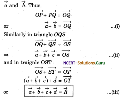 Combination of Vectors Physic Notes 4