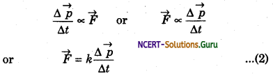 Momentum and Newton’s Second Law of Motion Physics Notes 2
