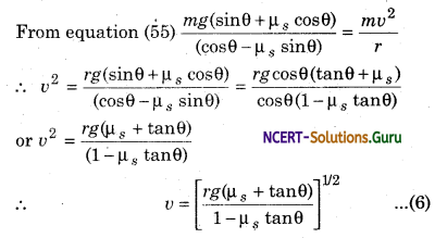 Motion of Vehicle on a Plane and a Banked Circular Path Physics Notes 8