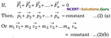 Principle of Conservation of Linear Momentum and its Applications Physics Notes 2