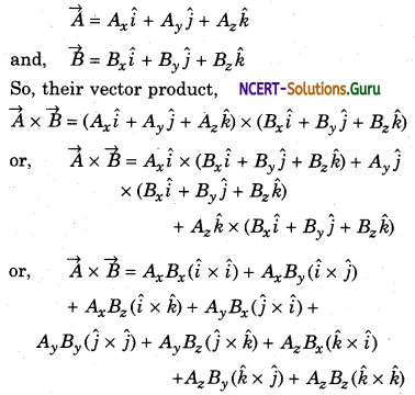 Properties of Cross Product Physics Notes 6