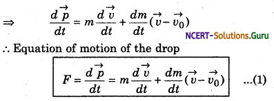 Systems With Variable Mass Physics Notes 2