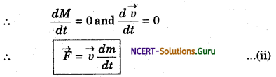 Systems With Variable Mass Physics Notes 5