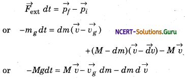 Systems With Variable Mass Physics Notes 7